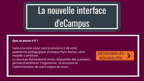 ecampus paris saclay.